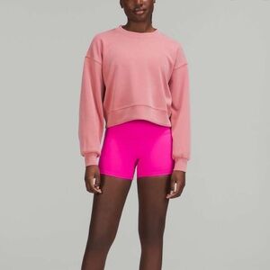 NWOT Lululemon Softstreme Perfectly Oversized Cropped Crew